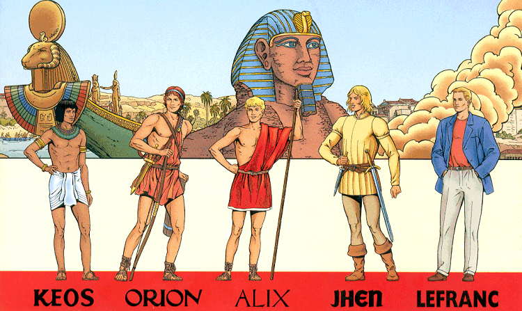 O Universo dos Her�is de Jacques Martin. (Editora Casterman, 2000)